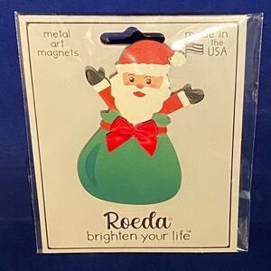 Roeda Surprise Santa Magnet New